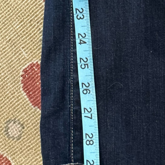 Citizens of Humanity Ava Low Rise Straight Jeans Womens 29 Blue Stretch - Picture 6 of 9